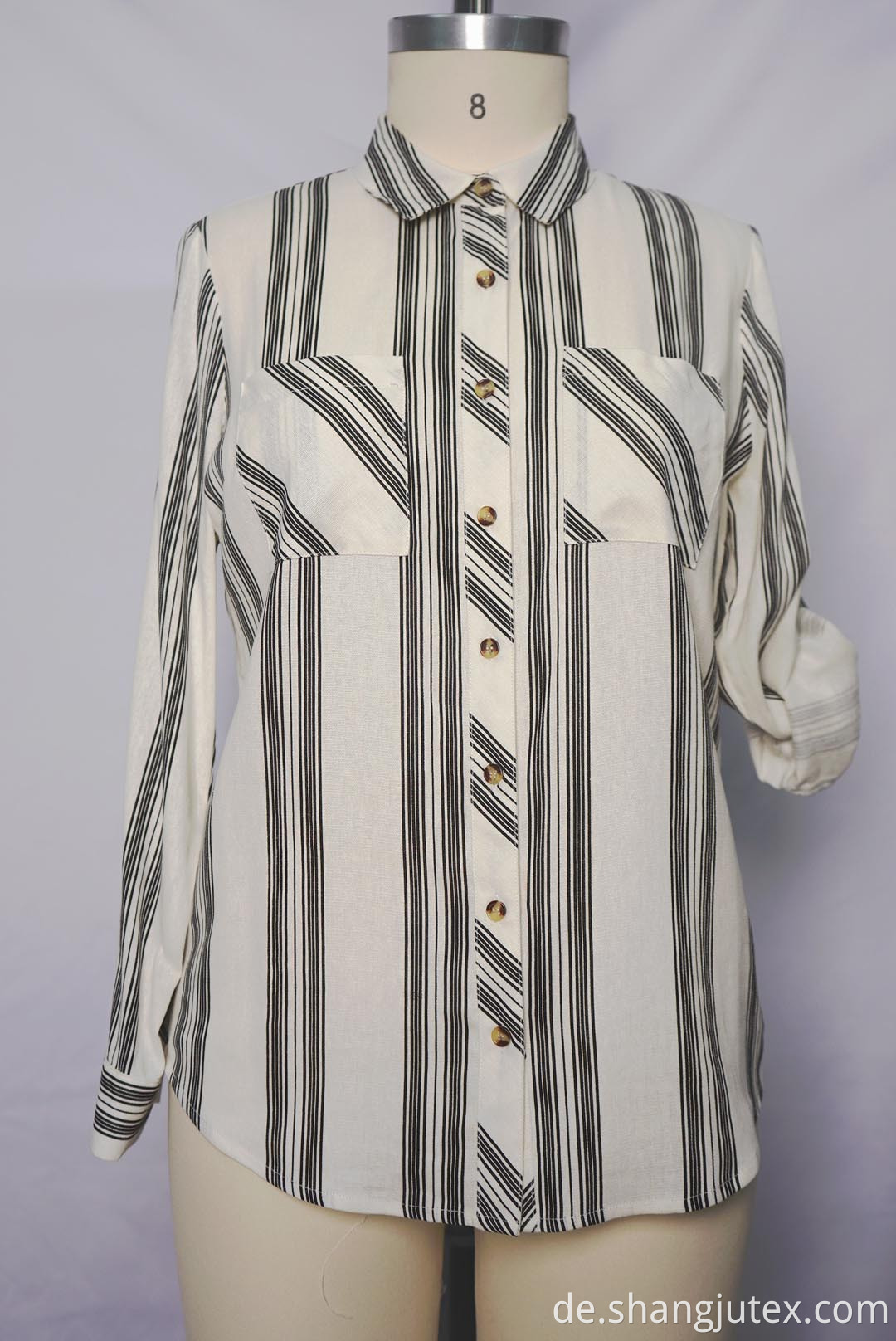fabric linen of casual shirt